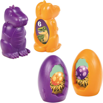 Jumbo- Stratego: Junior Dinos Dinosaurio Juego, Color (8710126199596)