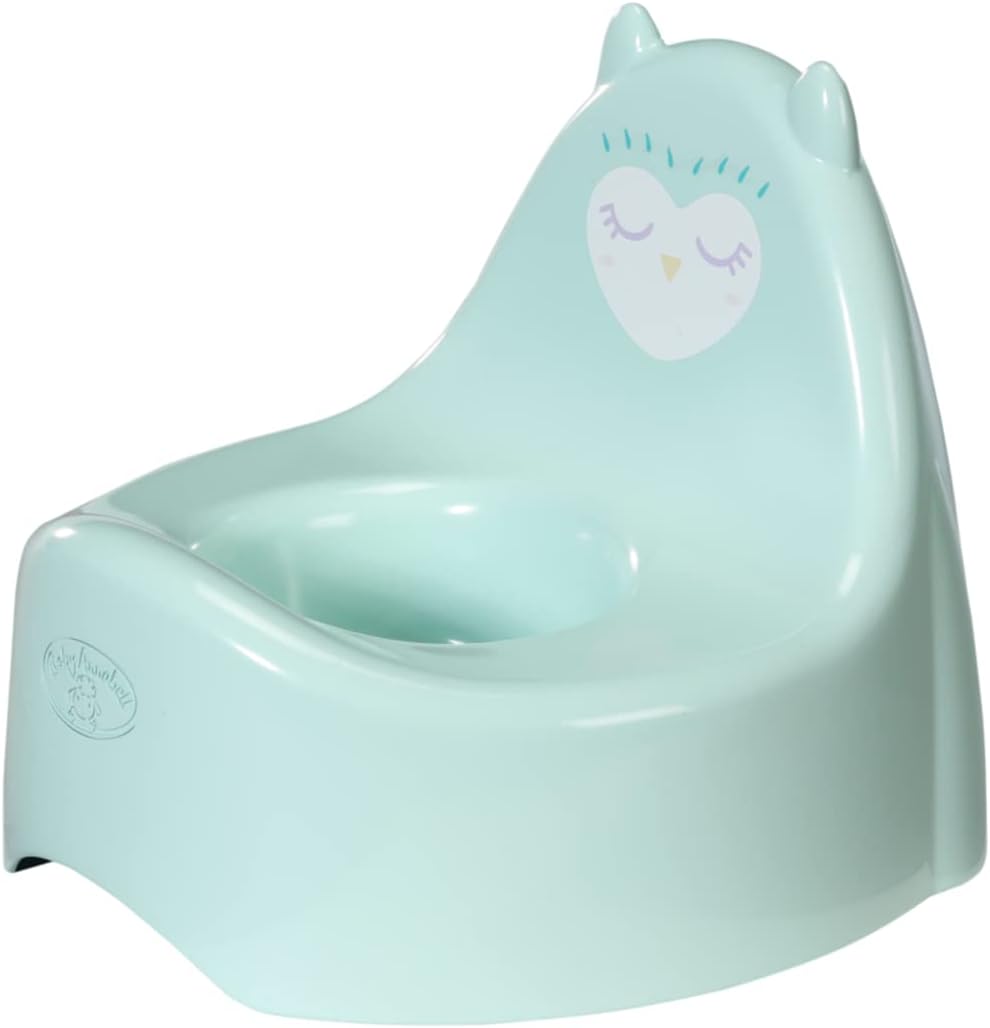 Baby Annabell 706602 Set-to Fit Dolls up to 43cm-Includes Potty, Three Nappies, Tissue Dispenser and Pretend Soap Pump-Suitable for Children Aged 3+ years-706602,Blue,Small
