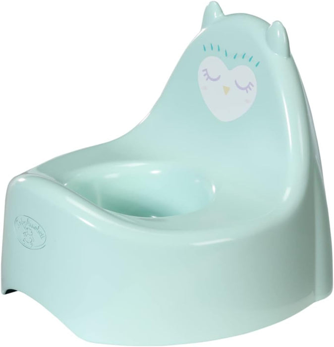 Baby Annabell 706602 Set-to Fit Dolls up to 43cm-Includes Potty, Three Nappies, Tissue Dispenser and Pretend Soap Pump-Suitable for Children Aged 3+ years-706602,Blue,Small