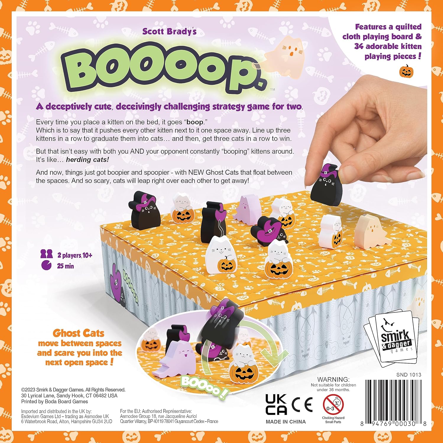 BOOoop by Smirk & Dagger, Strategy Board Game