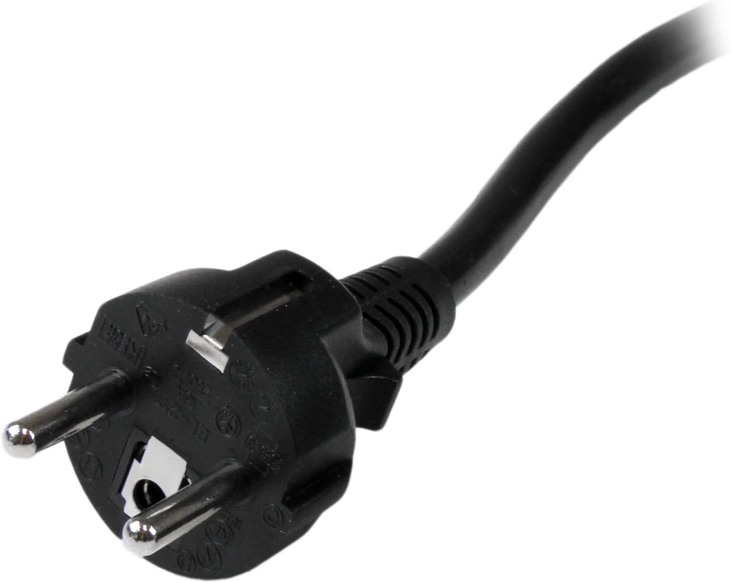 StarTech.com Cavo di Alimentazione per Computer da 2 m; Cavo Elettrico Schuko EU a C19, 16A-250V 16AWG, Cavo Alimentazione AC di Ricambio per Alimentatori PC/Monitor - Certificato UL (PXTEUC192M