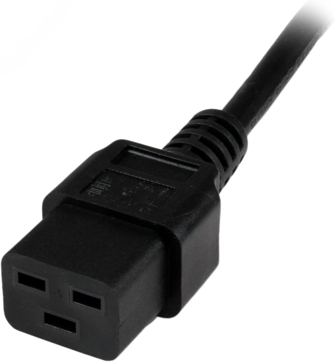 StarTech.com Cavo di Alimentazione per Computer da 2 m; Cavo Elettrico Schuko EU a C19, 16A-250V 16AWG, Cavo Alimentazione AC di Ricambio per Alimentatori PC/Monitor - Certificato UL (PXTEUC192M
