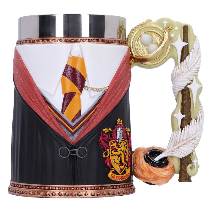 Nemesis Now Harry Potter Hermione Collectible Tankard 15.5cm, Resin, Officially Licensed Harry Potter Merchandise, Hermione Beer Mug, Cast in The Finest Resin, Expertly Hand-Painted, Removable Insert