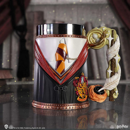 Nemesis Now Harry Potter Hermione Collectible Tankard 15.5cm, Resin, Officially Licensed Harry Potter Merchandise, Hermione Beer Mug, Cast in The Finest Resin, Expertly Hand-Painted, Removable Insert