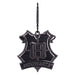 Nemesis Now Harry Potter Hogwarts Crest (Silver) Hanging Ornament 6cm, Resin, Officially Licensed Harry Potter Merchandise, Requires Sturdy Hanging Place, Cast in the Finest Resin, Hand-Painted