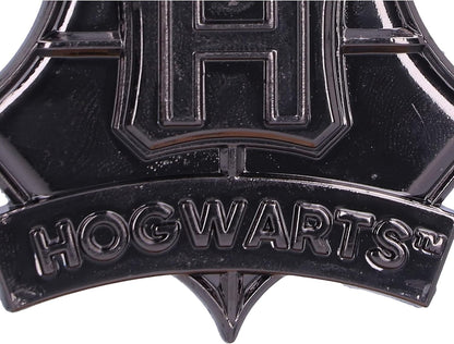 Nemesis Now Harry Potter Hogwarts Crest (Silver) Hanging Ornament 6cm, Resin, Officially Licensed Harry Potter Merchandise, Requires Sturdy Hanging Place, Cast in the Finest Resin, Hand-Painted