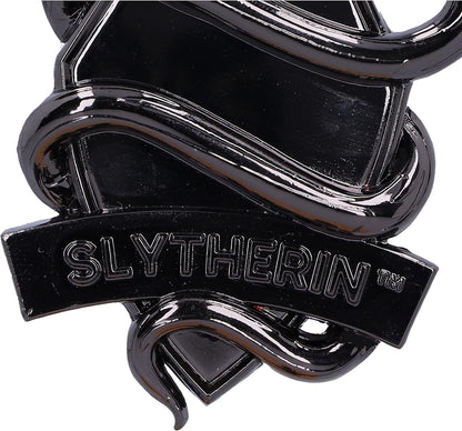 Nemesis Now Harry Potter Slytherin Crest (Silver) Hanging Ornament 6.3cm, Resin, Officially Licensed Harry Potter Merchandise, Requires Sturdy Hanging Place, Cast in the Finest Resin, Hand-Painted
