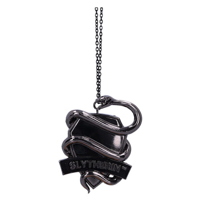 Nemesis Now Harry Potter Slytherin Crest (Silver) Hanging Ornament 6.3cm, Resin, Officially Licensed Harry Potter Merchandise, Requires Sturdy Hanging Place, Cast in the Finest Resin, Hand-Painted