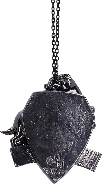 Nemesis Now Harry Potter Hufflepuff Crest (Silver) Hanging Ornament 5.8cm, Resin, Officially Licensed Harry Potter Merchandise, Requires Sturdy Hanging Place, Cast in the Finest Resin, Hand-Painted