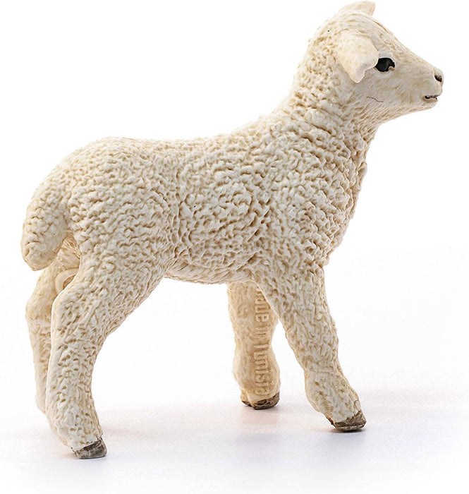 Schleich Farm World, Realistic Farm Animal Toys for Boys and Girls, Baby Lamb Toy Figurine