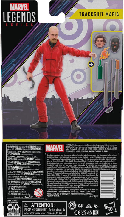 Marvel Legends Series Mafia Tracksuit, Hawkeye 6-Inch Collectible Action Figures, Toys for Kids Ages 4+