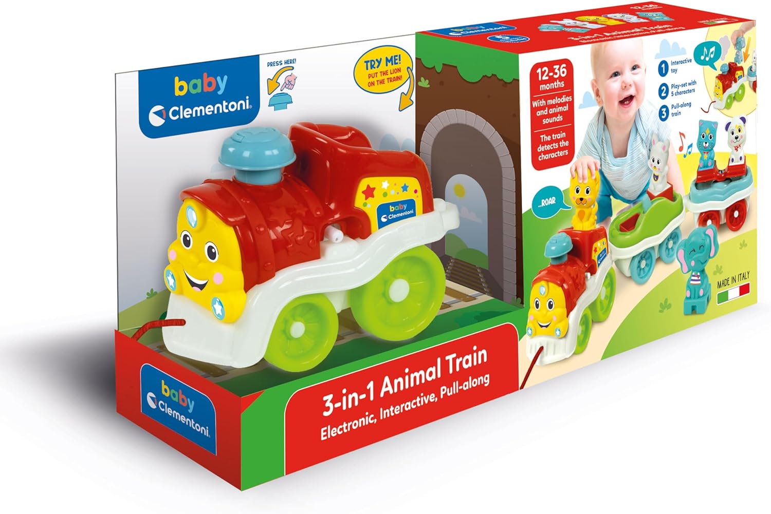 Clementoni - Animal Train (17848