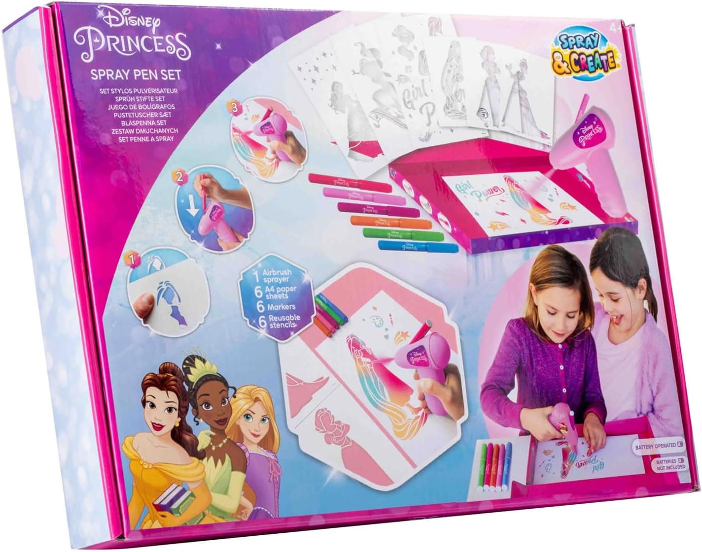 Disney Princess Spray Pen Set, 95310