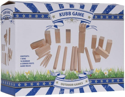 Kubb set Hout - 11-delig