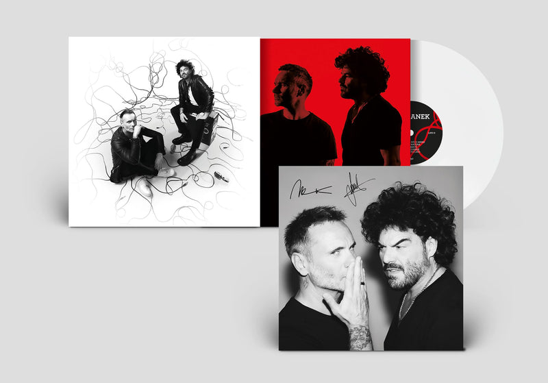 RENGANEK - Vinile Bianco Opaco 140 Gr. + Leaflet Autografato