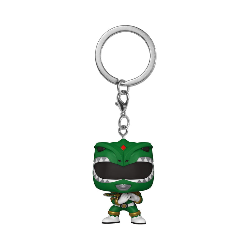Funko Pop! Keychain: Mighty Morphin Power Rangers 30th - Green Ranger - Power Rangers TV - Neuartiger Schlüsselanhänger - Vinyl-Minifigur Zum Sammeln - Strumpffüller - Geschenkidee - TV Fans