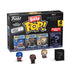 Funko Bitty Pop! Marvel Mini Collectible Toys - Captain America, Nick Fury, Thor & Mystery Chase Figure (Styles May Vary) 4-Pack