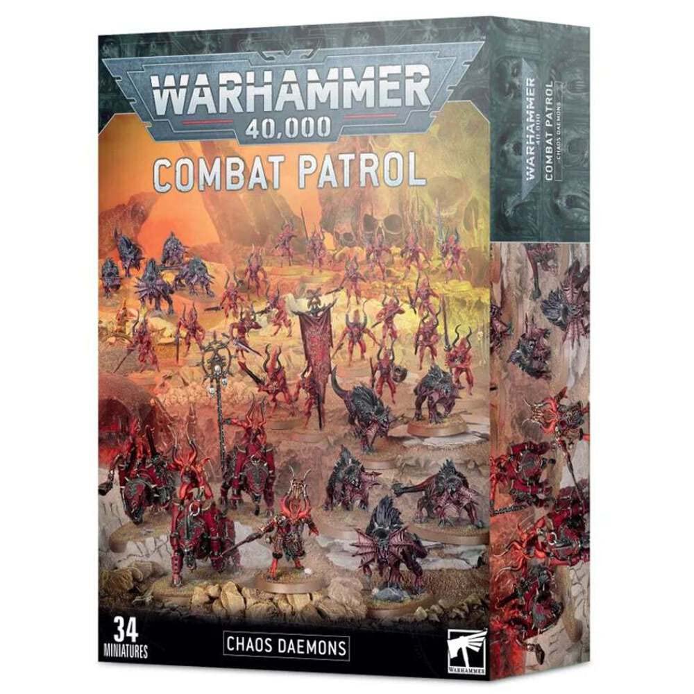 Warhammer 40k Games Workshop - Warhammer 40,000 - Combat Patrol: Chaos Daemons, Multicolor