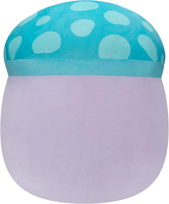 Squishmallows Originaux 40cm Pyle Le Champignon Bleu et Violet, Ajoute Pyle à Ton équipe, Peluche Ultra Douce