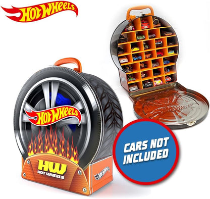 Hot Wheels Car Storage Case - Increased Storage Cars Carry Case With Easy Grip Carrying Handle up to 29 Vehicles, Car Toys Organiser - Cars are not included