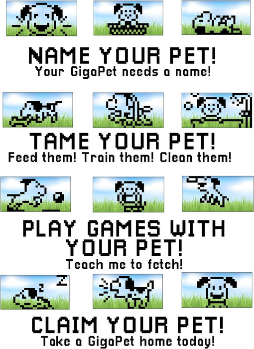 Giga Pets AR Puppy Virtual Animal Pet Toy 2nd Edition, Purple