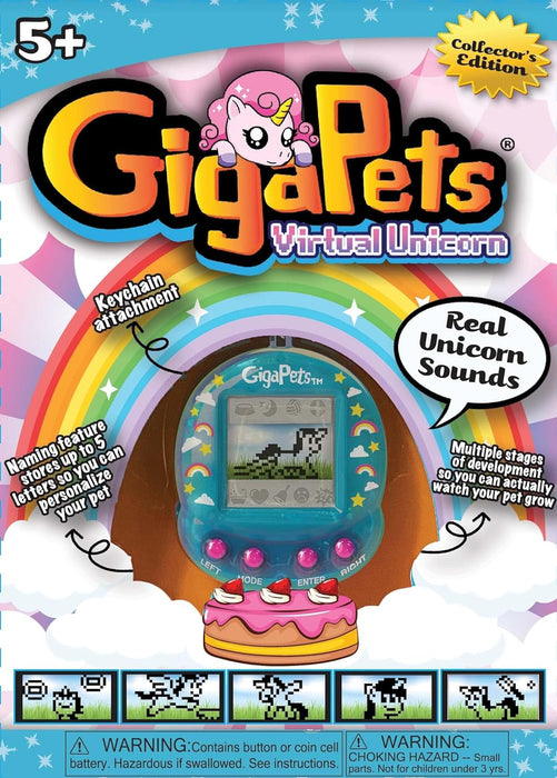Giga Pets AR Virtual Animal Pet Toy (Unicorn