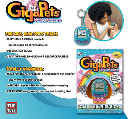 Giga Pets AR Virtual Animal Pet Toy (Unicorn
