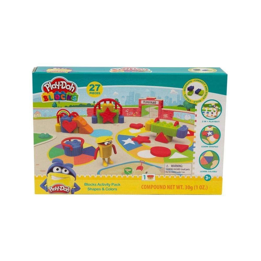 Play-Doh Blocks Activity Pack Colours & Shapes