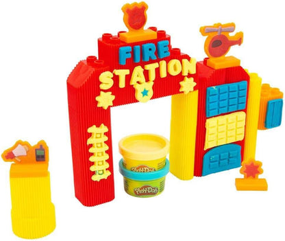 Play-Doh Blocks Fire Station Blocks Set