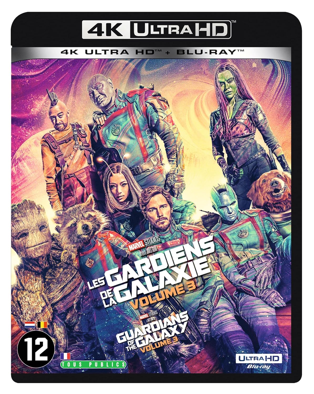 Les gardiens de la galaxie - volume 3 4k ultra hd