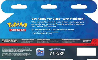 Pokémon TCG: Back to School Pencil Case—Pikachu (1 Branded Tin & 2 Booster Packs