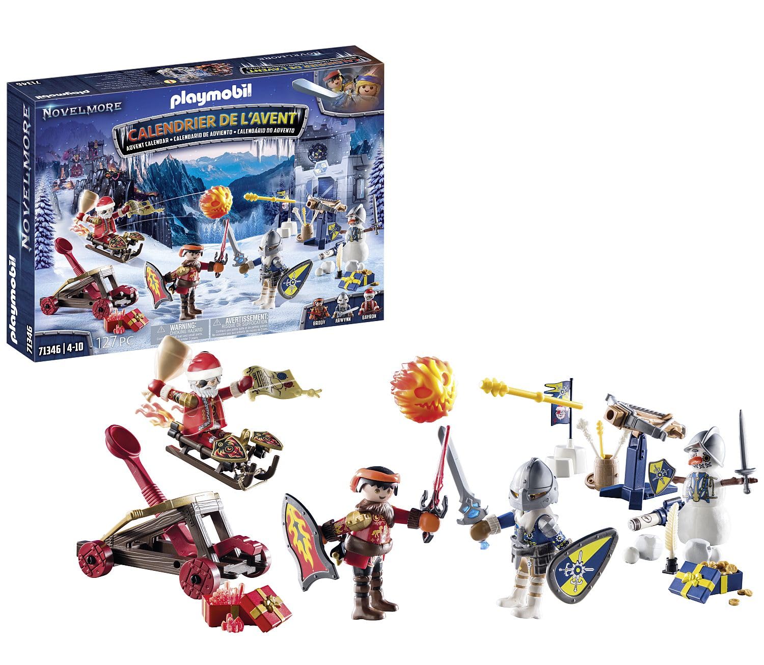 Playmobil 71346 Advent Calendar: Novelmore - Battle in the Snow