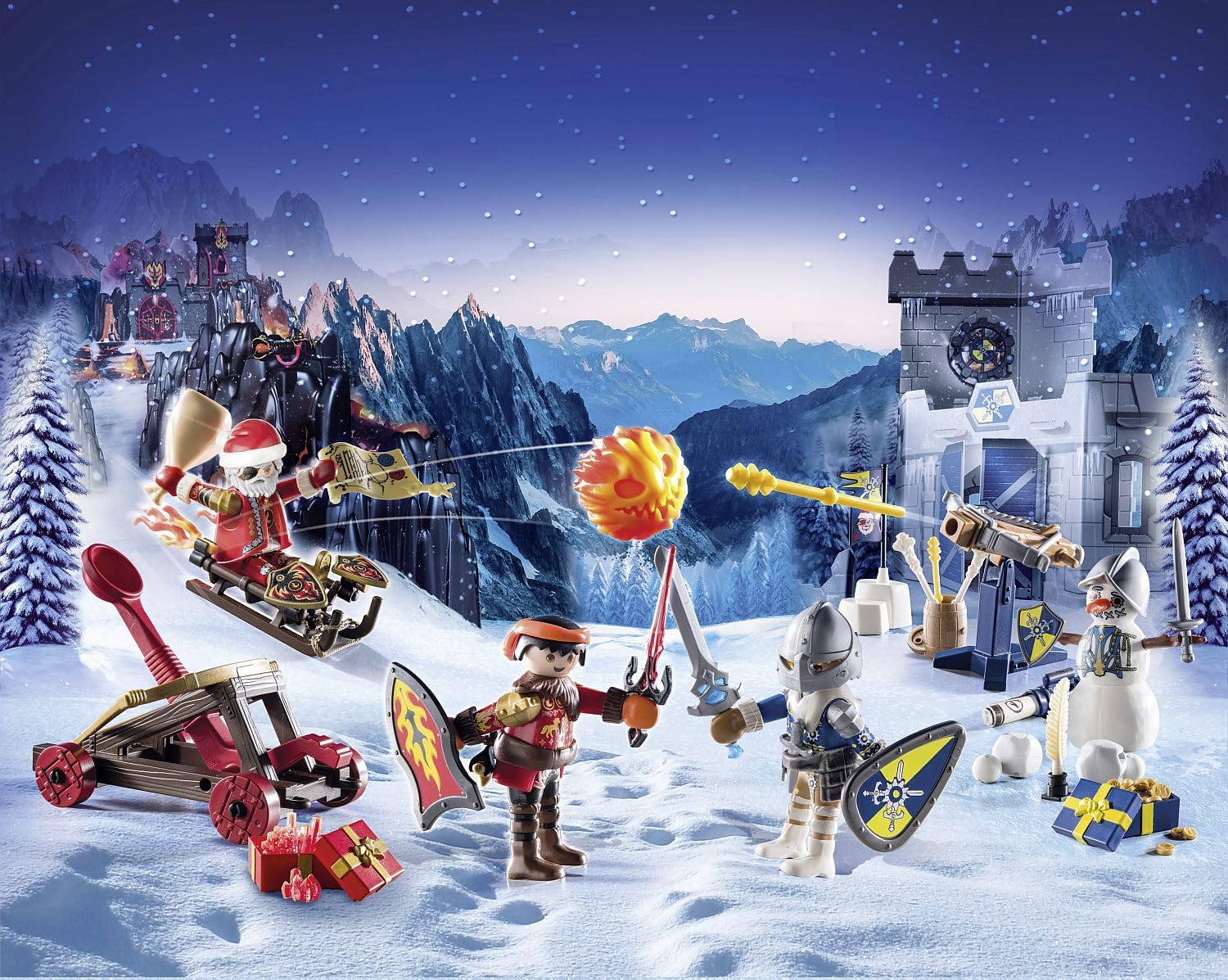 Playmobil 71346 Advent Calendar: Novelmore - Battle in the Snow