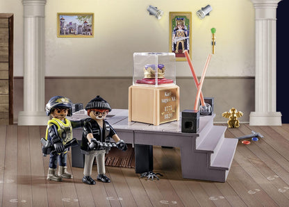 Playmobil 71347 Advent Calendar: Police Museum Theft, Police action, 24 days till Christmas, Gifting, Collectable Toy for Kids, Fun Imaginative Role-Play, PlaySets Suitable for Children Ages 4+