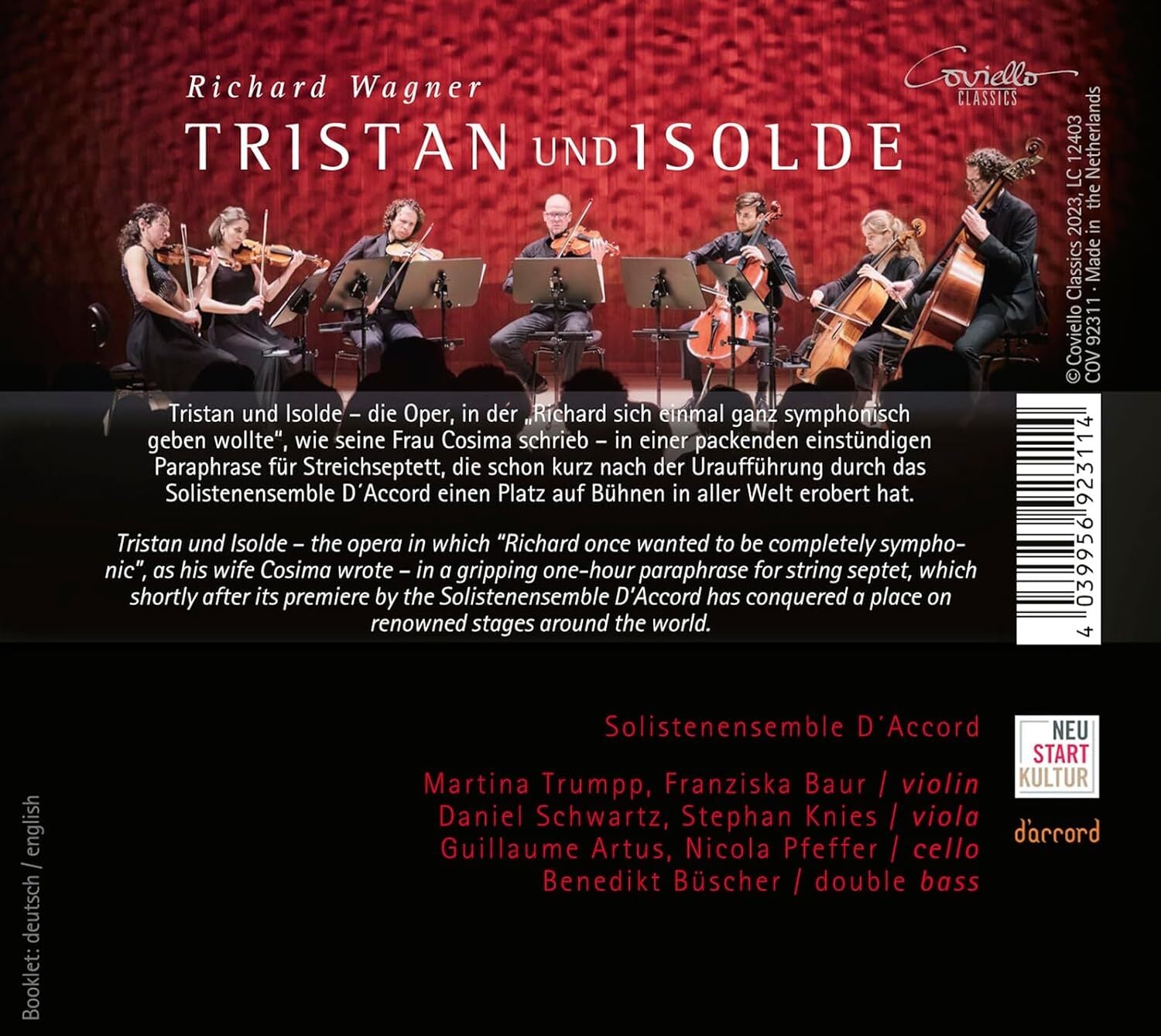 Richard Wagner: Tristan Und Isolde