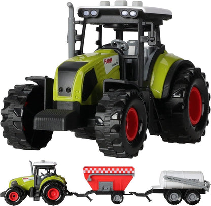 divers - Frictie Tractor met Aanhanger