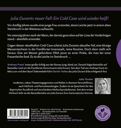 Der doppelte Tod: Julia Durants neuer Fall | SPIEGEL Bestseller-Autor