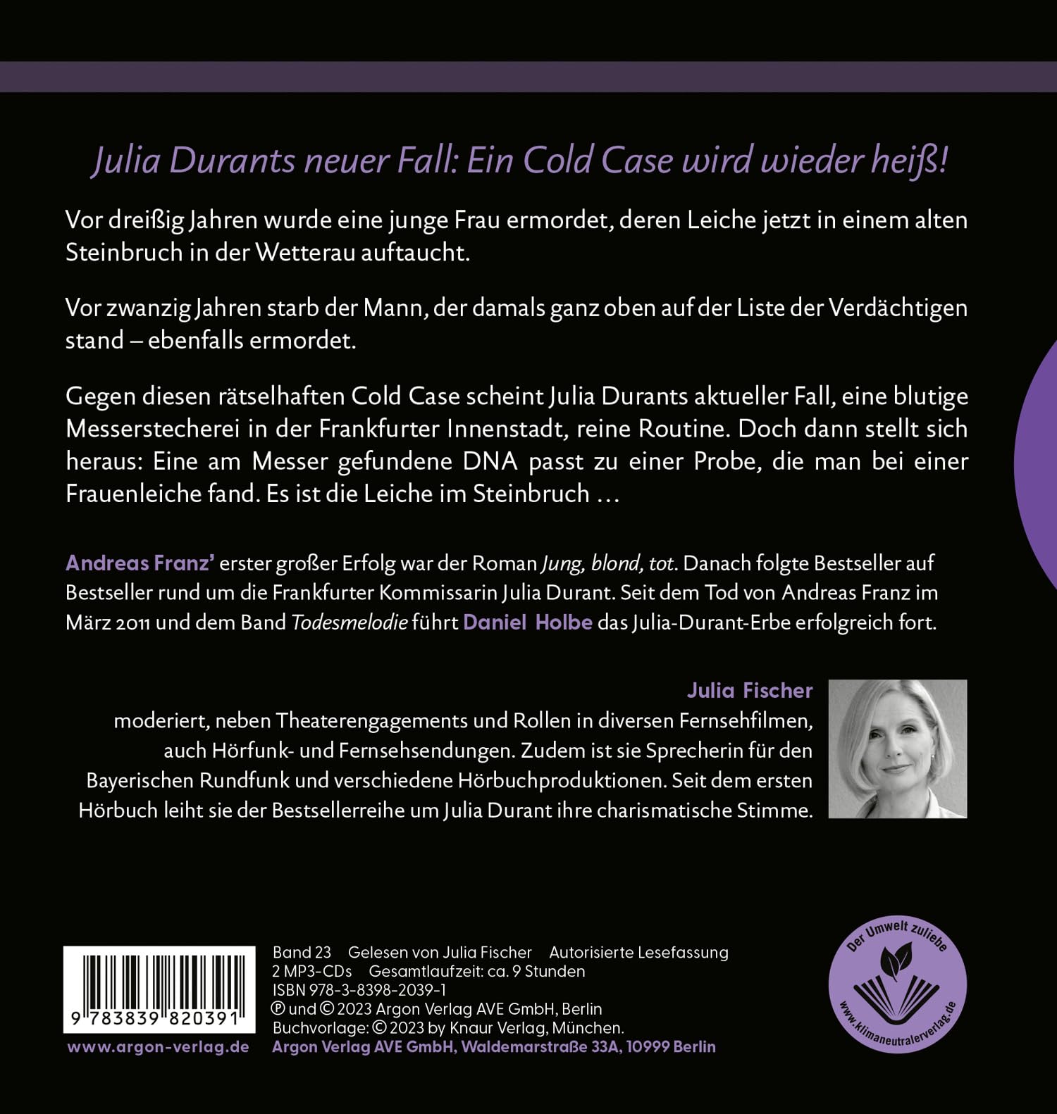 Der doppelte Tod: Julia Durants neuer Fall | SPIEGEL Bestseller-Autor