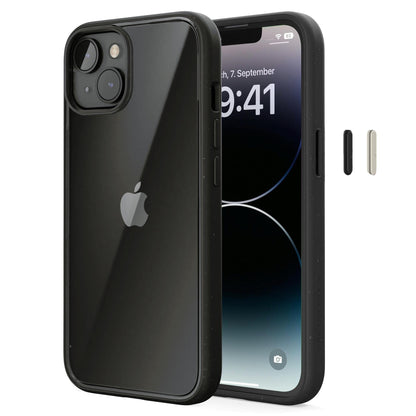 WOODCESSORIES Clear Case Handy-Cover fur Apple iPh