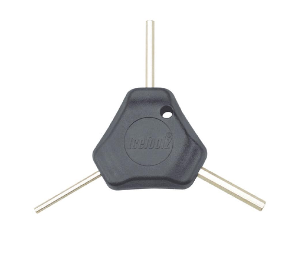 IceToolz 70A1 Y-Wrench Drei-in-Eins-Sechskantschlüssel 3 4 und 5 mm