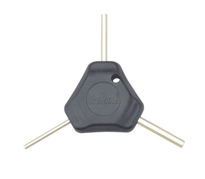 IceToolz 70A1 Y-Wrench Drei-in-Eins-Sechskantschlüssel 3 4 und 5 mm