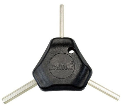 IceToolz 70B1 Y-Schraubenschlüssel, 3-in-1-Sechskantschlüssel, 4, 5 und 6 mm