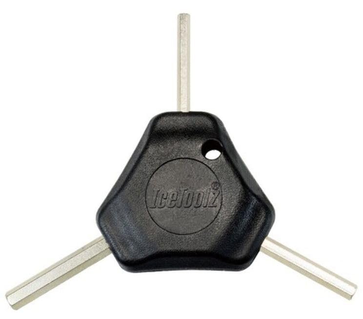 IceToolz 70B1 Y-Schraubenschlüssel, 3-in-1-Sechskantschlüssel, 4, 5 und 6 mm
