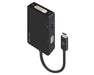 3In1 Usb-C To Hdmi Dvi Vga Adapter - Male To 3-Female