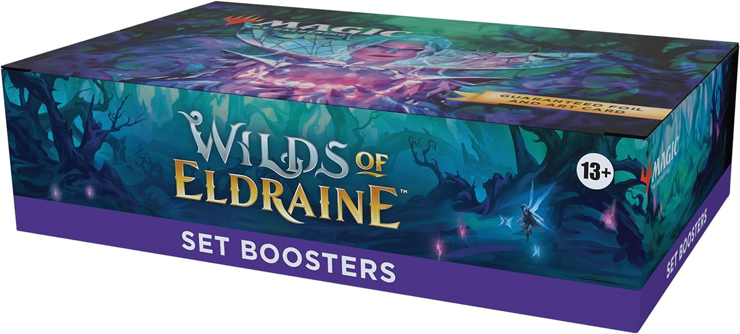 Magic: The Gathering Wilds of Eldraine Set Booster Box - 30 Packs (360 Magic Cards