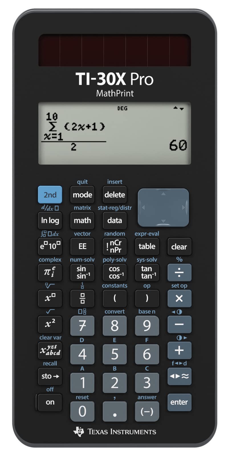 Texas Instruments - TI-30X Pro Mathprint Scientific Calculator