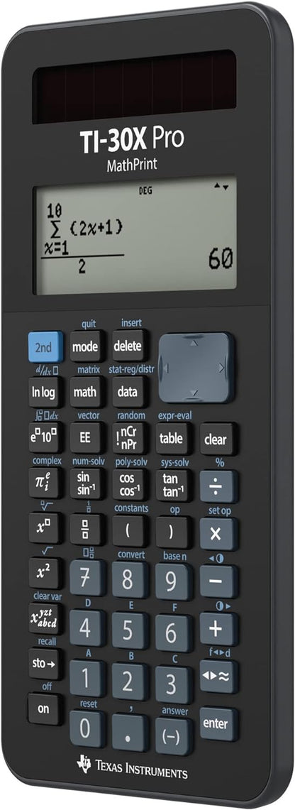 Texas Instruments - TI-30X Pro Mathprint Scientific Calculator
