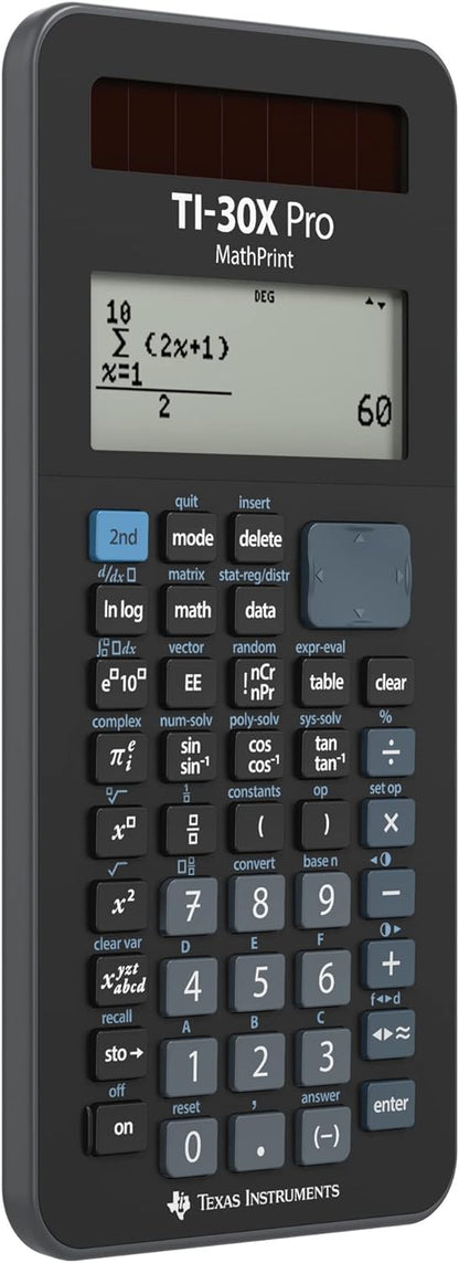 Texas Instruments - TI-30X Pro Mathprint Scientific Calculator