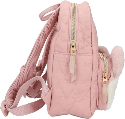 Depesche 12573 Princess Mimi Wild Forest - Rugzak voor kinderen met pluche, hertengezicht en oren, zak met rits