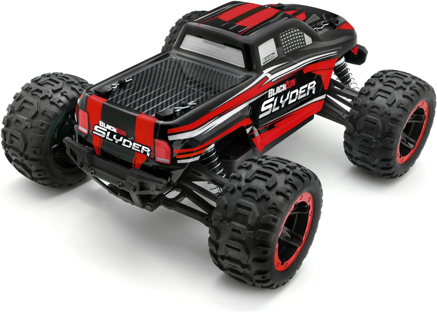 BLACKZON - Slyder MT 1/16 4WD Electric Monster Truck - Red (540098